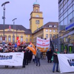 Demo gegen den 1. Alternativen Wissenskongress