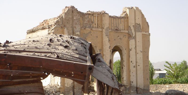Kriegsschäden in Afghanistan