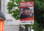 Wahlplakat der MLPD im Kommunalwahlkampf 2014